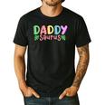 Daddy Saurus Kids Dinosaur Birthday Party Family Matching Men's Casual T-Shirt Black