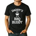 Daddys BBQ Buddy Cute Barbecue Family Match Boys Girls Kids Men's Casual T-Shirt Black