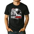 Daddysaurus T-Rex Dad Dinosaur Daddy Saurus Fathers Day Men's Casual T-Shirt Black