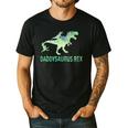 Daddysaurus T Rex Dinosaur Daddy Saurus Dad 2 Two Kids Dino Men's Casual T-Shirt Black Daddysaurus T Rex Dinosaur Daddy Saurus Dad 2 Two Kids Dino Men's Casual T-Shirt Black