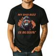 Dad's Birthday Father's Day Dad RIzz Is Bussin' Men's Casual T-Shirt Black