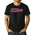 Dance Dad Pink Men's Casual T-Shirt Black