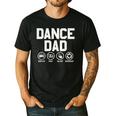 Dance Dad Proud Dancer Dancing Father Men Men's Casual T-Shirt Black