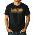 Dance Dad Shirt Men For Fathers Day From Daughter Dance Dad Men's Casual T-Shirt Black