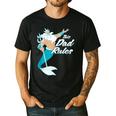 Disney The Little Mermaid King Triton Dad Men's Casual T-Shirt Black Disney The Little Mermaid King Triton Dad Men's Casual T-Shirt Black