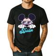 Disney Mickey And Friends Cool Mickey Summer Vibes Dad Logo Men's Casual T-Shirt Black