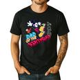 Disney Mickey Mouse Family Star Dad Of The Birthday Boy Men's Casual T-Shirt Black