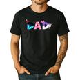 Disney Minnie Mouse And Daisy Duck Dad Father's Day Birthday Men's Casual T-Shirt Black Disney Minnie Mouse And Daisy Duck Dad Father's Day Birthday Men's Casual T-Shirt Black