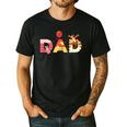 Disney Winnie The Pooh And Friends Dad Father's Day Birthday Men's Casual T-Shirt Black