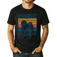 Dog Havanese Dad Vintage Havanese Dad Men's Casual T-Shirt Black Dog Havanese Dad Vintage Havanese Dad Men's Casual T-Shirt Black