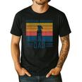 Dog Ridgeback Dad Vintage Rhodesian Ridgeback Dad Men's Casual T-Shirt Black