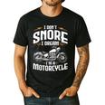 I Don't Snore I Dream I'm A Motorcycle Biker Dad Men's Casual T-Shirt Black