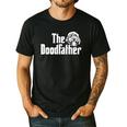 The Doodlefather Golden Doodle Dad Dog Goldendoodle Men's Casual T-Shirt Black