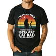 I Never Dreamed I'd Grow Up To Be a Super Sexy Cat Dad Men's Casual T-Shirt Black