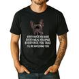 Every Snack You Make French Bulldog Mom And Frenchie Dad Men's Casual T-Shirt Black