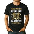 Father And Son Hunting Partners Dad And Son Hunting Buddies Men's Casual T-Shirt Black
