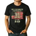 Father Veterans Day My Favorite Veteran Is My Dad Proud Kids Men's Casual T-Shirt Black Father Veterans Day My Favorite Veteran Is My Dad Proud Kids Men's Casual T-Shirt Black