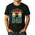 Fathers Day Bowling Dad For Bowling Player Dad Men's Casual T-Shirt Black