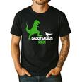 Father's Day Idea Daddysaurus Rex T-Shirt Men's Casual T-Shirt Black Father's Day Idea Daddysaurus Rex T-Shirt Men's Casual T-Shirt Black