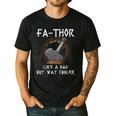 Fathor Dad Father Father's Day Classic Fit Short Sleeve T-Shirt Size Small Men's Casual T-Shirt Black