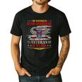 My Favorite 82nd Airborne Is My Dad Veteran Father's Day Men's Casual T-Shirt Black