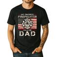 My Favorite Firefighter Calls Me Dad Fireman Father Saying Men's Casual T-Shirt Black My Favorite Firefighter Calls Me Dad Fireman Father Saying Men's Casual T-Shirt Black
