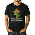 Fun Hilarious Dad-In-Law Humor Father-In-Law Men's Casual T-Shirt Black