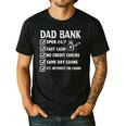 Girl Father's Day Daddy & Dad Of Girls Outnumbered Men's Casual T-Shirt Black