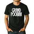 Grand Poobah Shirt For Fathers Day Dad T-Shirt Men's Casual T-Shirt Black