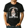 Grandpa Fathers Day Gnome For Men And Best Dad Pun Men's Casual T-Shirt Black