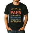 Grandpa Shirts Dad Partner In Crime Shirt Men's Casual T-Shirt Black Grandpa Shirts Dad Partner In Crime Shirt Men's Casual T-Shirt Black