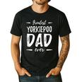 Greatest Yorkiepoo Dog Dad Idea Men Women Men's Casual T-Shirt Black