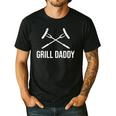 Grill Daddy Grillfather-Grill Dad Men's Casual T-Shirt Black