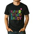 Happy Birthday Daddy Men's Casual T-Shirt Black Happy Birthday Daddy Men's Casual T-Shirt Black
