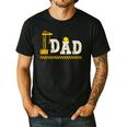 Happy Father's Day Construction For Son DAD Father's Day Men's Casual T-Shirt Black