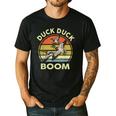 Hunting-Shirt Duck Boom Hunter Dad Grandpa Men Men's Casual T-Shirt Black