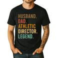 Husband Dad Athletic Director Legend Athletic Directors Men's Casual T-Shirt Black
