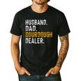 Husband Dad Sourdough Dealer Sourdough Baker Men's Casual T-Shirt Black Husband Dad Sourdough Dealer Sourdough Baker Men's Casual T-Shirt Black