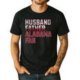 Husband Father Alabama Fan Fathers Day Alabama Dad Men's Casual T-Shirt Black