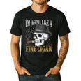 I'm Aging Like a Fine Cigar Skull Dad Retro Adult Men's Casual T-Shirt Black I'm Aging Like a Fine Cigar Skull Dad Retro Adult Men's Casual T-Shirt Black