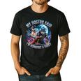 I'm A Beast Alpha Man Alpha Wolves Jokes Dad Papa Alpha Wolf Men's Casual T-Shirt Black