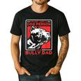 I'm A Bully Dad Dog Owner American Bully Men's Casual T-Shirt Black