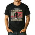 I'm A Dad a Grandpa And a Vietnam Veteran Men's Casual T-Shirt Black