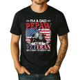 I'm Dad Pepaw Veteran Nothing Scares Me Father's Day Men's Casual T-Shirt Black I'm Dad Pepaw Veteran Nothing Scares Me Father's Day Men's Casual T-Shirt Black