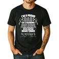 I'm A Proud Dad Brain Tumor Warrior Brain Tumor Survivor Men's Casual T-Shirt Black