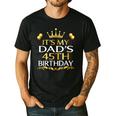 It's My Dad's 45th Birthday Happy Birthday 45 Years Old Men's Casual T-Shirt Black