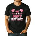 It's My Dad's Birthday Celebration Small Men's Casual T-Shirt Black It's My Dad's Birthday Celebration Small Men's Casual T-Shirt Black