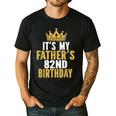 It's My Father's 82nd Birthday 82 Years Old Dad Men's Casual T-Shirt Black It's My Father's 82nd Birthday 82 Years Old Dad Men's Casual T-Shirt Black