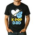 K-POP Dad Korean Lover K-Pop Music Cute Father Daddy Papa Men's Casual T-Shirt Black K-POP Dad Korean Lover K-Pop Music Cute Father Daddy Papa Men's Casual T-Shirt Black