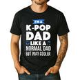 K-Pop Dad Korean Music Lover Men's Casual T-Shirt Black